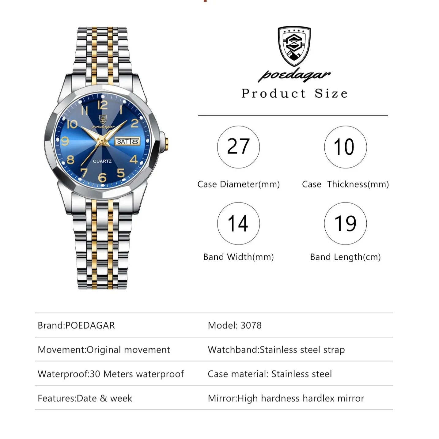 Zyccie® Majestic Women's Watch